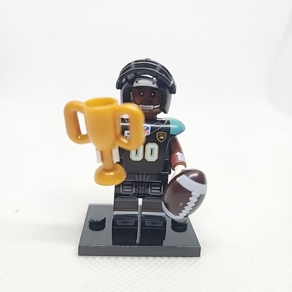 Jacksonville Jaguars custom Lego Football player Building Block Mini Figure NFL